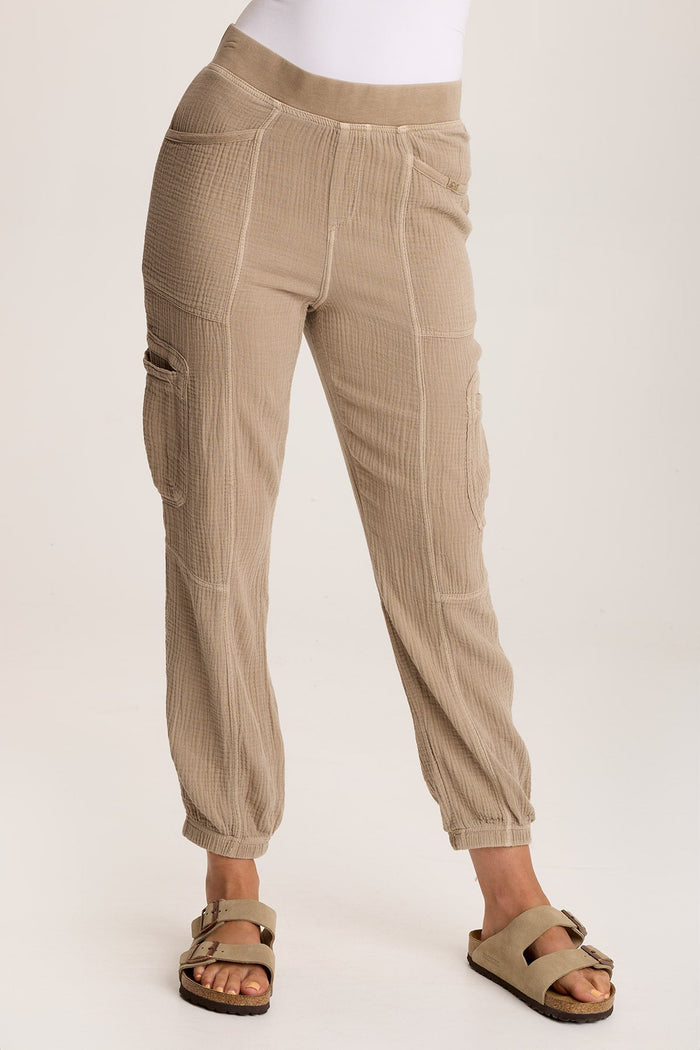 XCVI Hidalgo Plush Gauze Jogger
