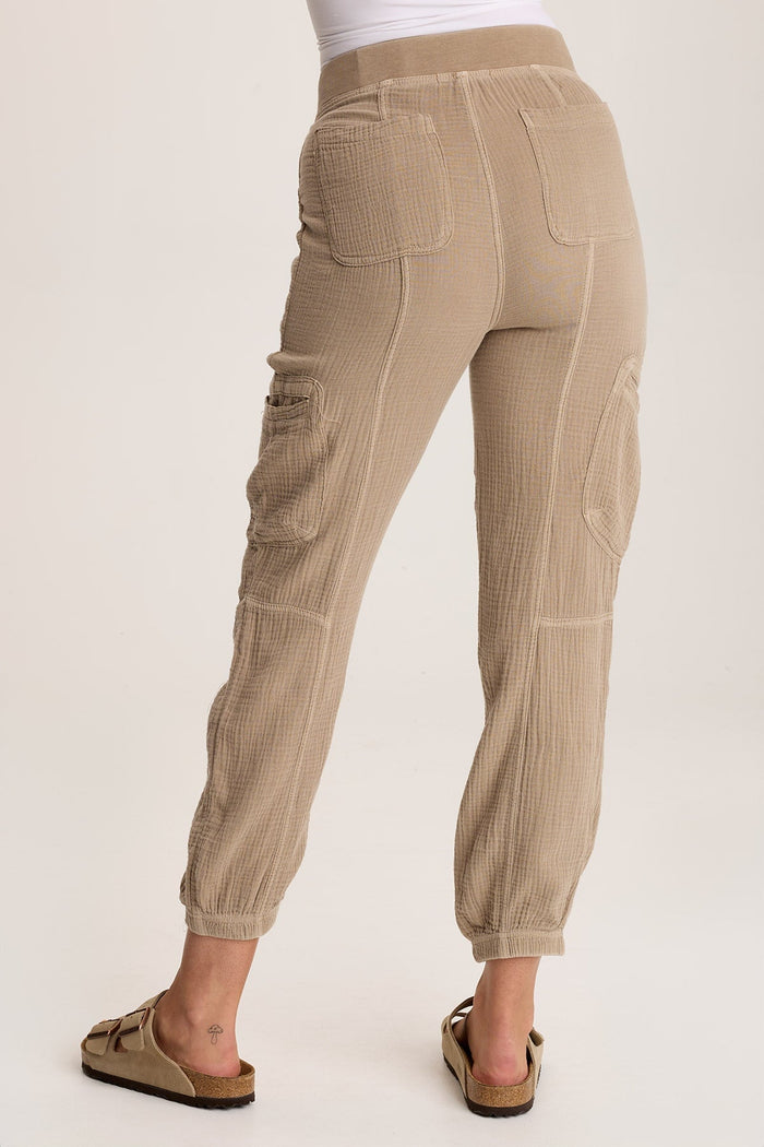 XCVI Hidalgo Plush Gauze Jogger