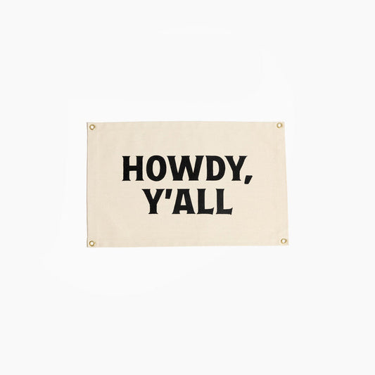 Howdy, Y'all Wall Hanging Wall Hanging Nursery Decor