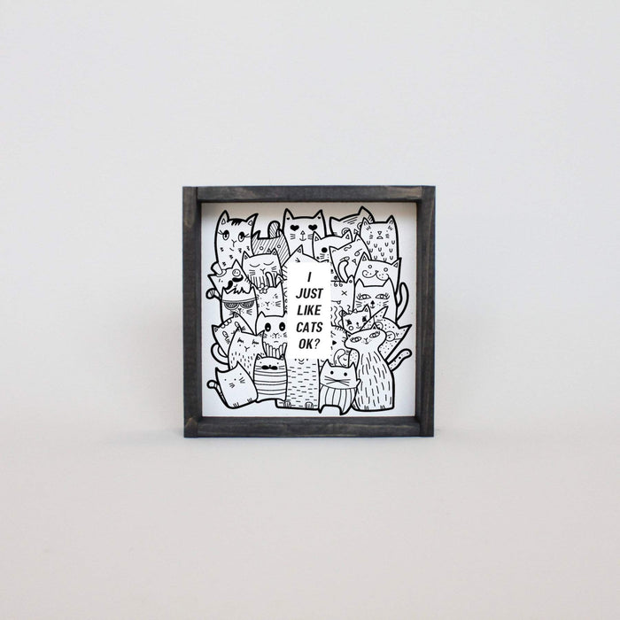 cat lovers shelf decor