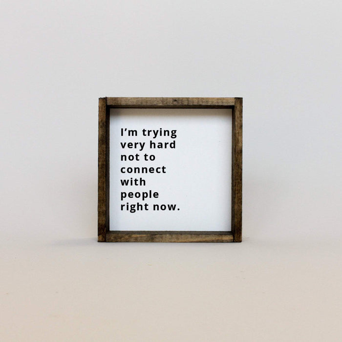 funny mini schitt's creek wall sign