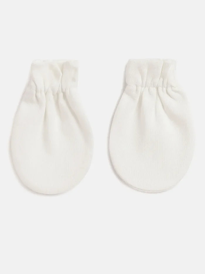 Infants 2-Pcs Cotton Mittens