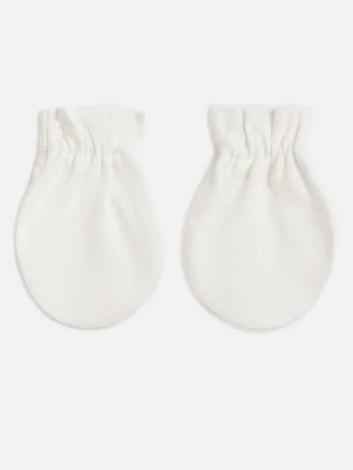 Infants 2-Pcs Cotton Mittens
