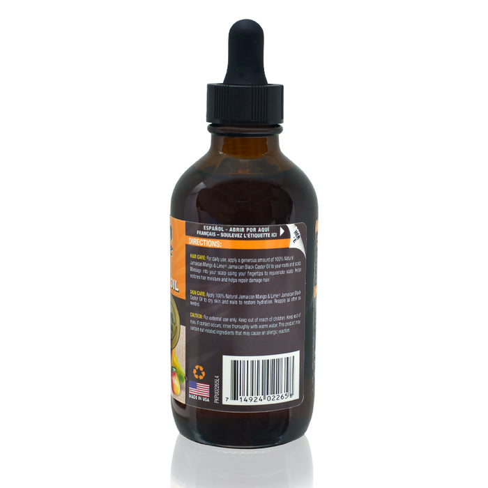 Jamaican Mango & Lime Jamaican Black Castor Oil Mango Papaya 4oz