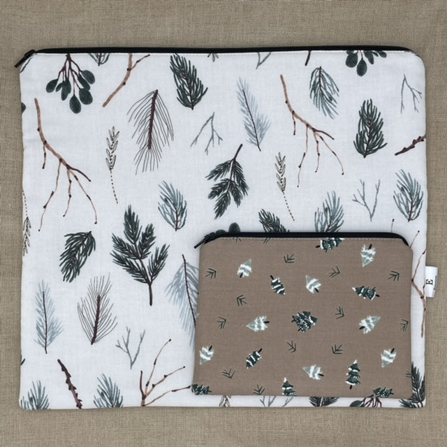 Jane Eyre 1847 - Project Bag with Coordinating Notions Pouch