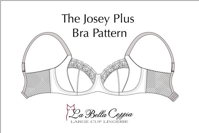Josey Plus Bra Pattern Digital Download
