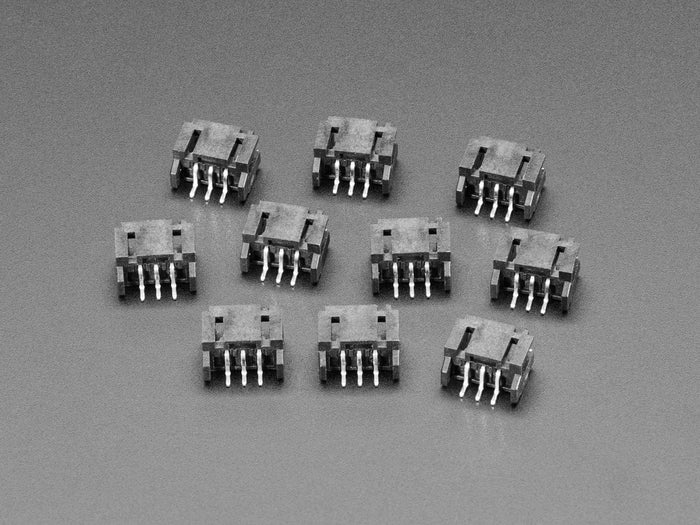 JST PH 3-pin Horizontal Connector (10-pack) (STEMMA) by The Pi Hut - The Pi Hut