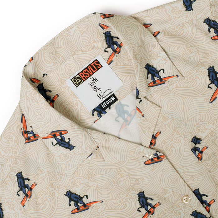 RSVLTS Justin Warner Justin Warner "Cow-abunga" Women _ KUNUFLEX Short Sleeve Shirt