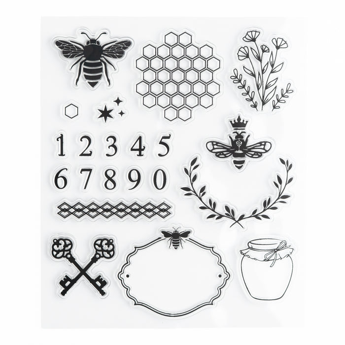 Keeper of Bees Acrylic Stamps - Archer and Olive