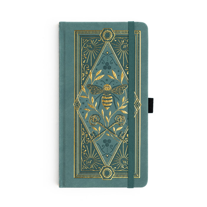 Keeper of the Bees in Soft Teal: Notebook - Archer and Olive