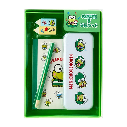 Keroppi 5-pc Stationery Set (Sanrio Forever Series) Stationery Japan Original