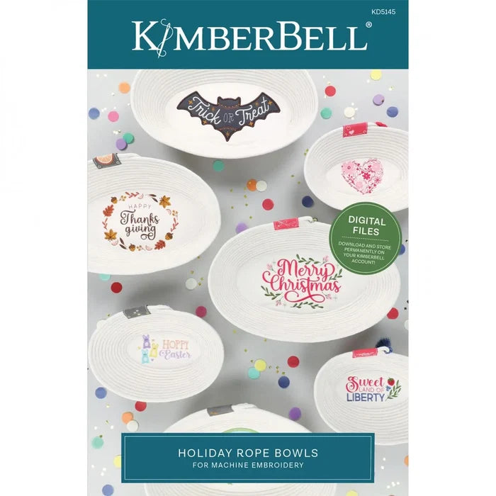 Preorder Kimberbell Holiday Rope Bowls CD
