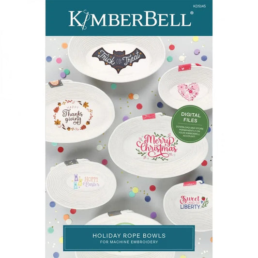 Preorder Kimberbell Holiday Rope Bowls CD