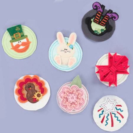Kimberbell Seasonal Jar Toppers