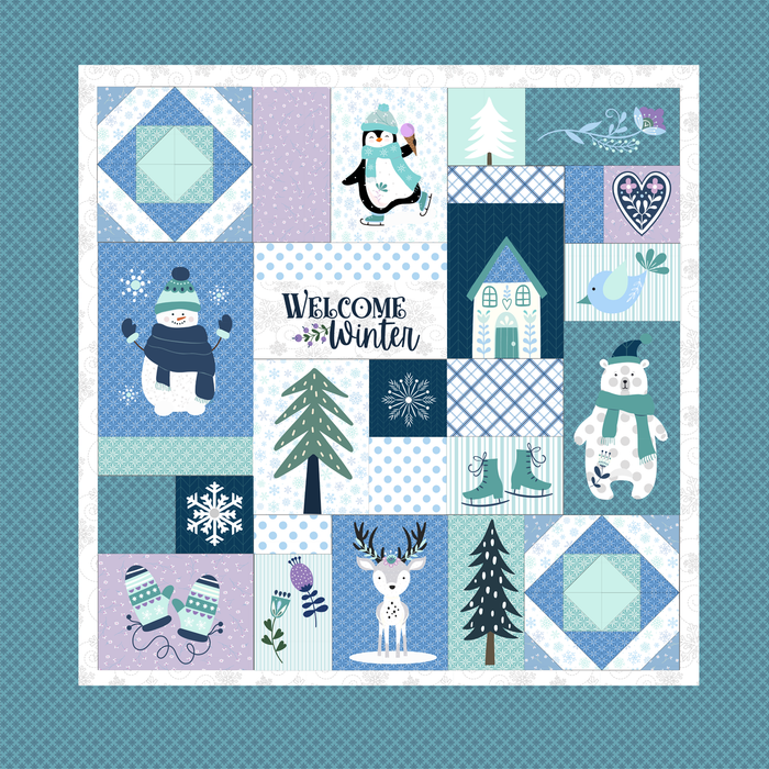Kimberbell's Enchanted Winter Quilt Embellishment Kit