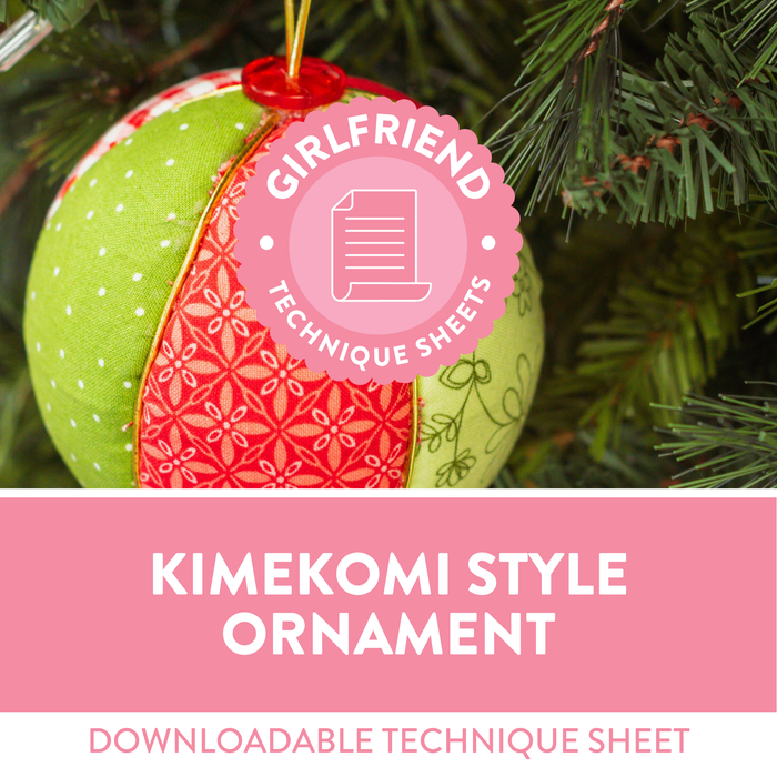 Kimekomi Style Ornament Technique Sheet (Download)