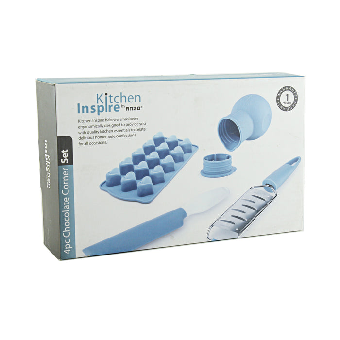 Kitchen Inspire 5pc Silicone Chocolate Corner