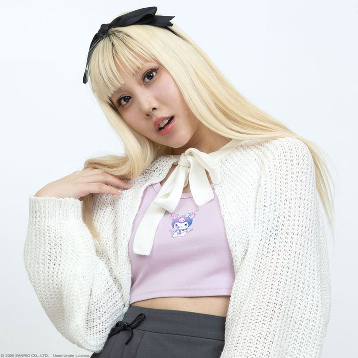 Kuromi JapanLA Crop Top Apparel JapanLA
