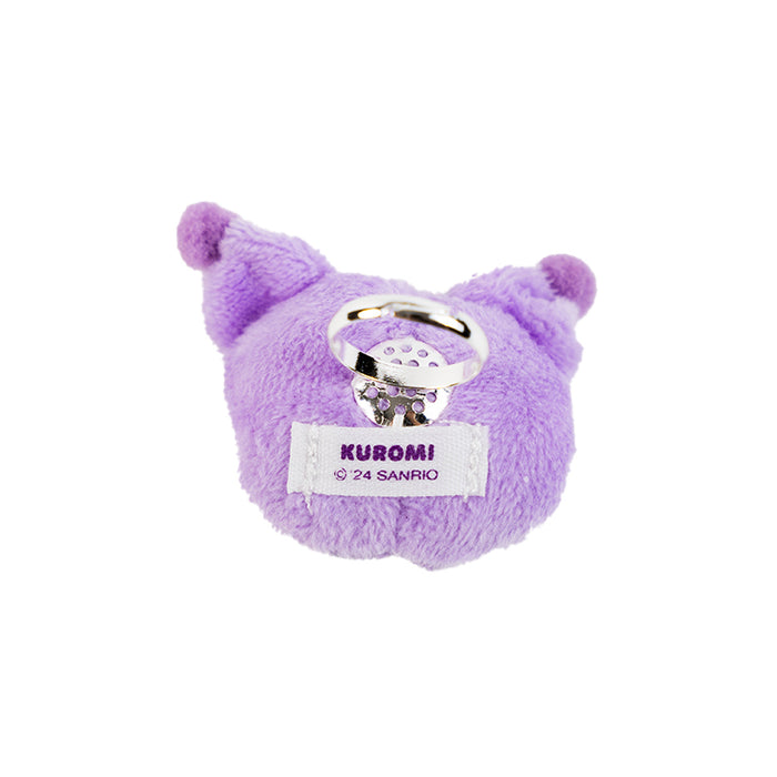 Kuromi Plush Mascot Ring Accessory Global Original