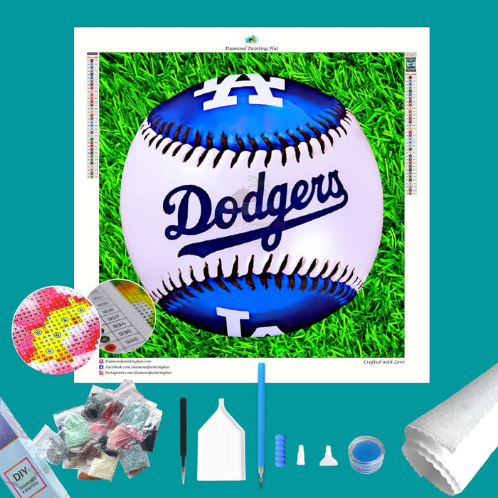 Los Angeles Dodgers MLB Diamond Painting-Diamond Painting Hut