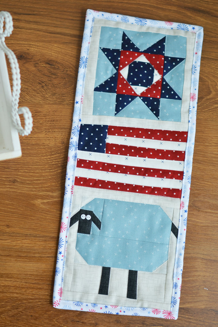 Lamb of Liberty Mini Quilt Kit