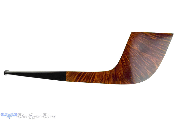 Blue Room Briars is proud to present this Larsen Handmade Super 115 Paneled Horn Sitter Estate Pipe