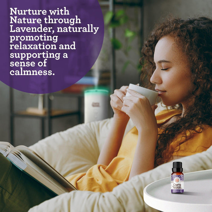 Lavender Essential Oil, 15 ML - 1 PK - GuruNanda
