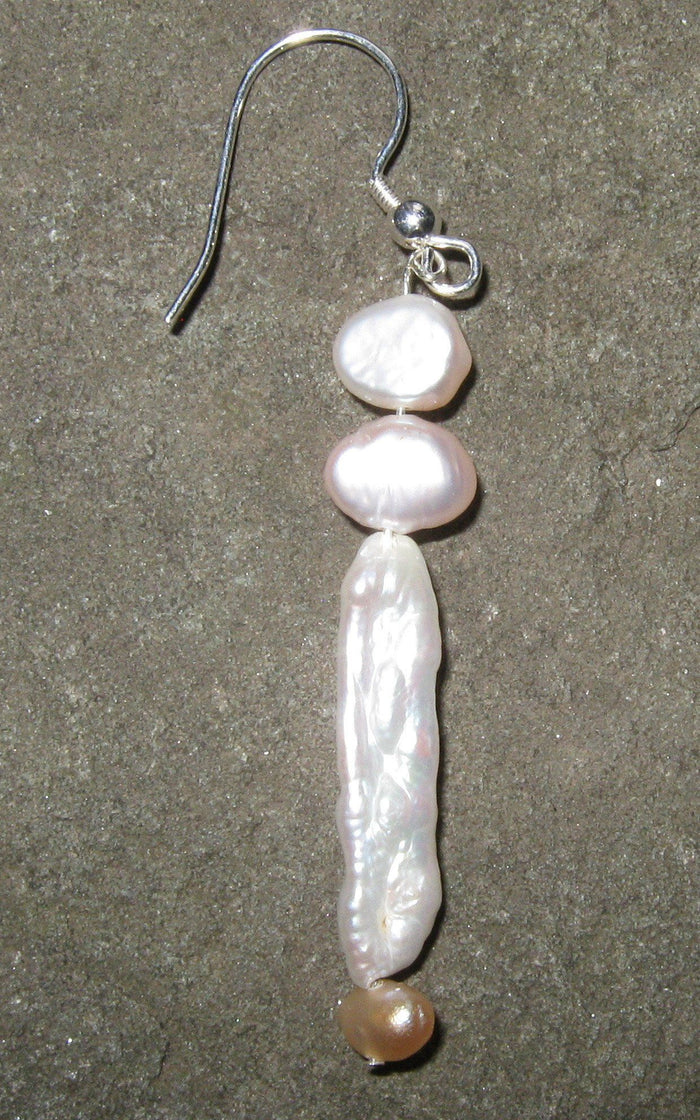 Leopardskin Agate & Freshwater Pearls | Of Coins & Crystals