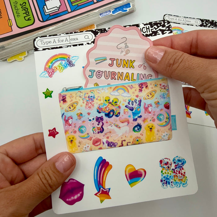 LF Pouch Jumbo Journaling Sticker Pocket - Version 2