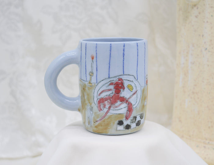 Lil Blue Lobster Mug