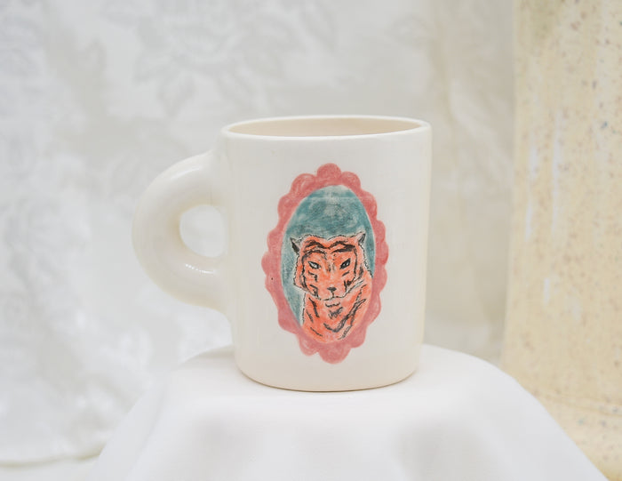 Lil Tiger in the Mirror Mug