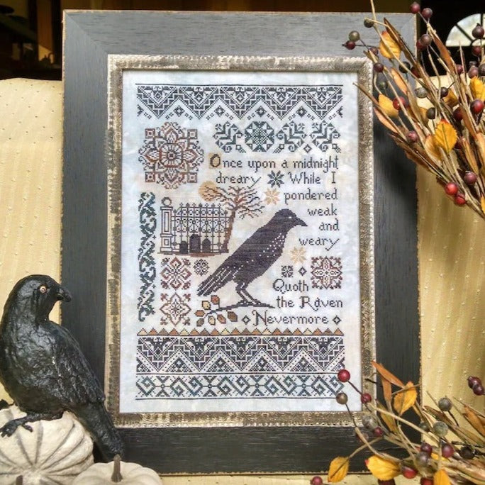 Lila's Studio - Nevermore - Booklet Chart and/or Roxy Floss Conversion