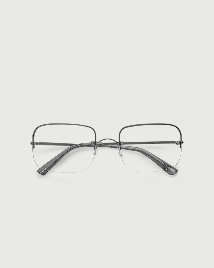 Ash::Linda Eyeglasses rectangle black  metal top