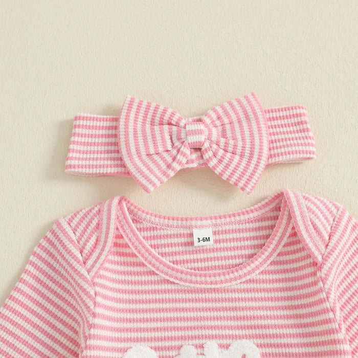 LITTLE SIS Striped Jumpsuit