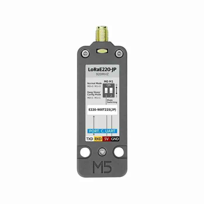 LoRa Unit with Antenna (E220) - m5stack-store
