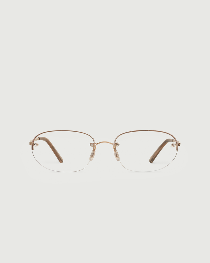 Sandstone::Lori Eyeglasses oval brown  front