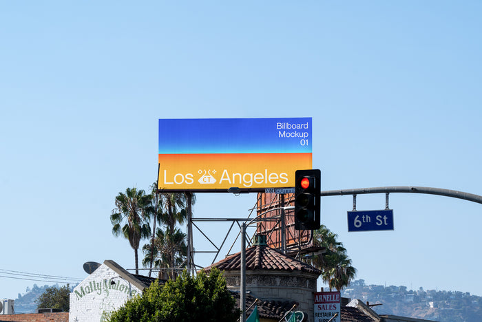 Los Angeles Out of Home Mock Up Bundle