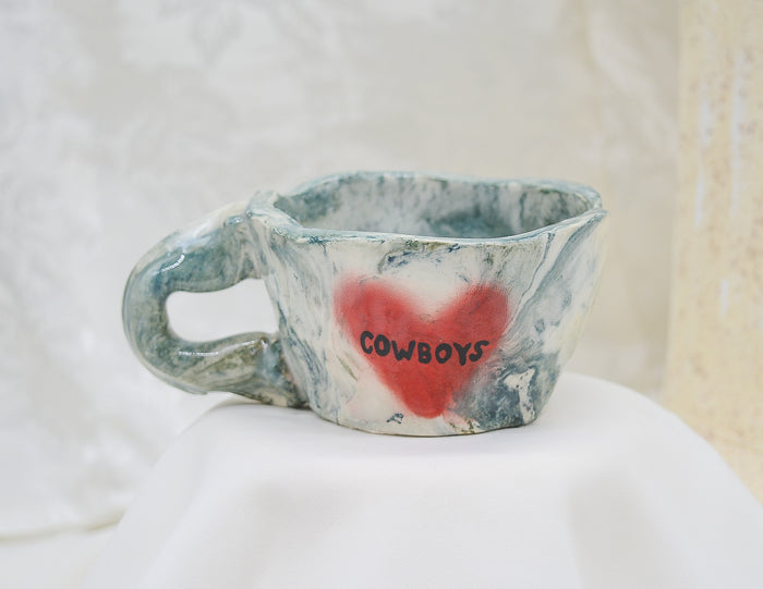 Love Cowboys Marbled Cup
