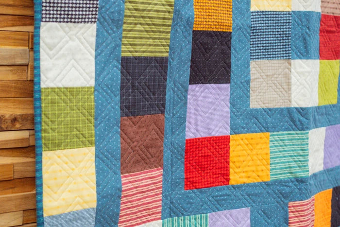 Luck of the Draw Flannel Quilt (Downloadable Pattern)