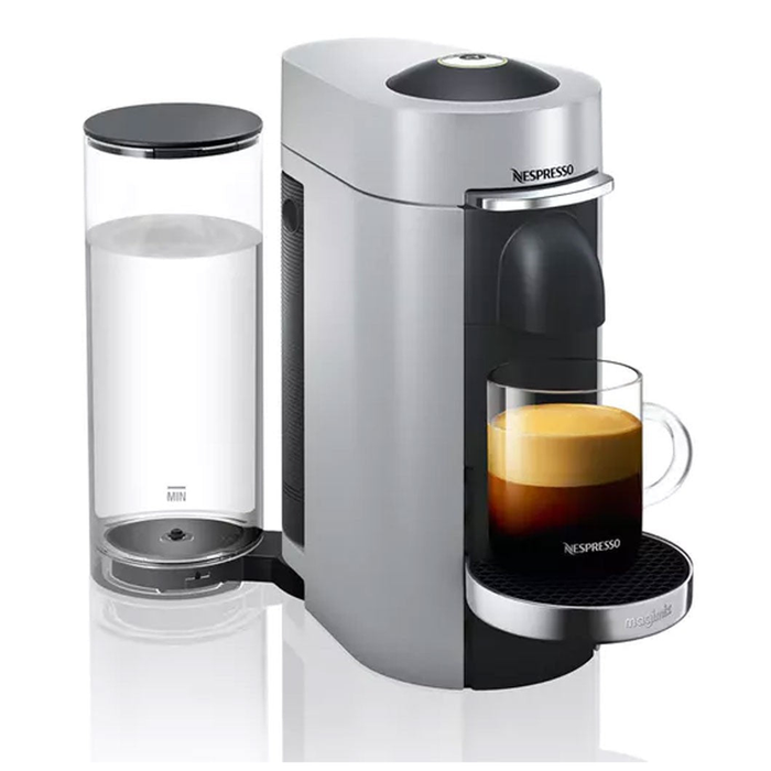Magimix Nespresso Vertuo Coffee Machine | Silver Magimix Coffee Machine Euronics Ireland