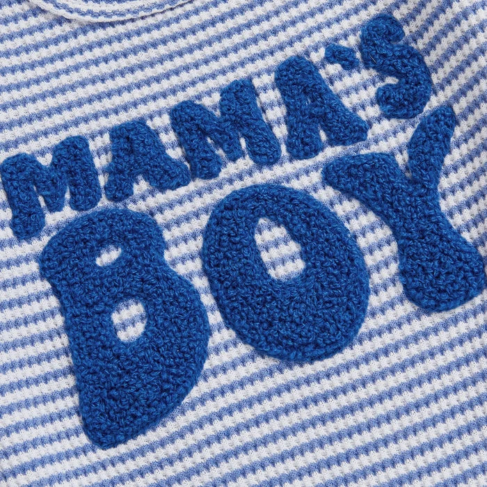 MAMA'S BOY Striped Jumpsuit