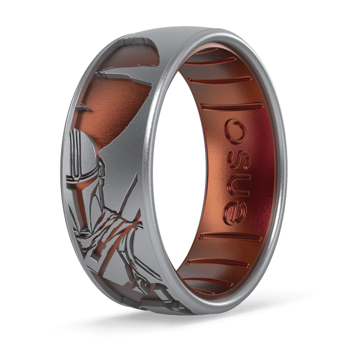 Mandalorian Bound By Steel Star Wars™ Ring - Silver