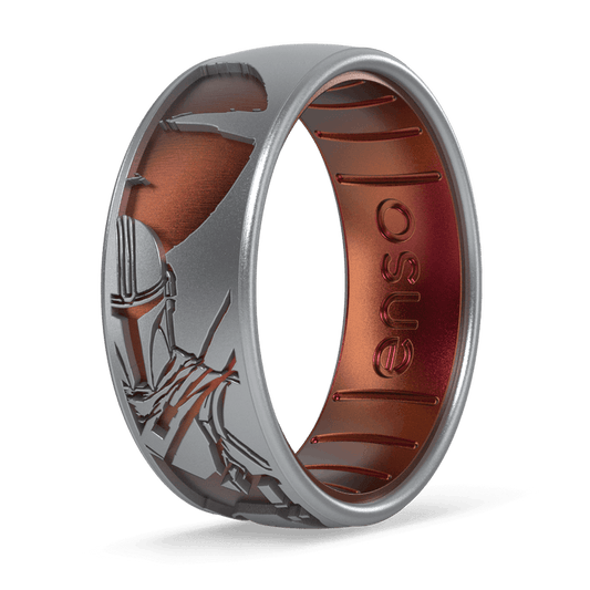 Mandalorian Bound By Steel Star Wars™ Ring - Silver