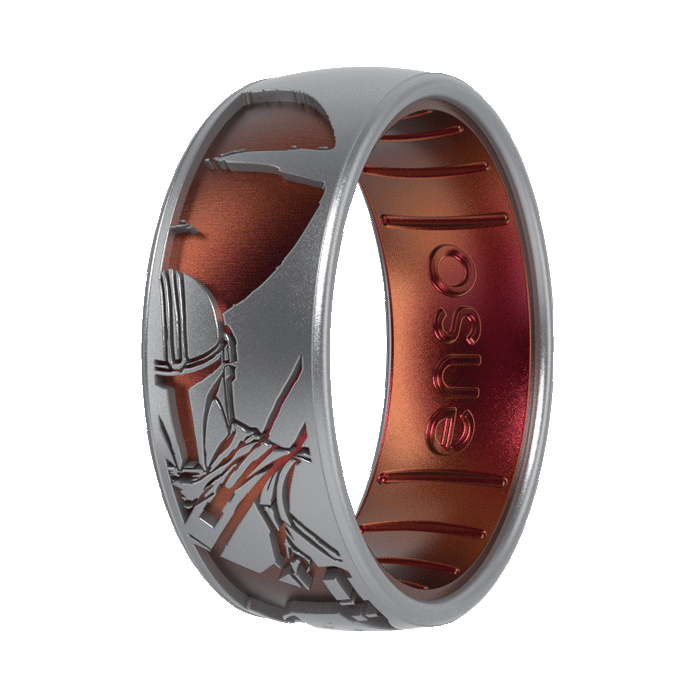 Mandalorian Bound By Steel Star Wars™ Ring - Silver