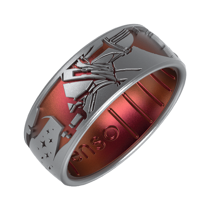 Mandalorian Bound By Steel Star Wars™ Ring - Silver