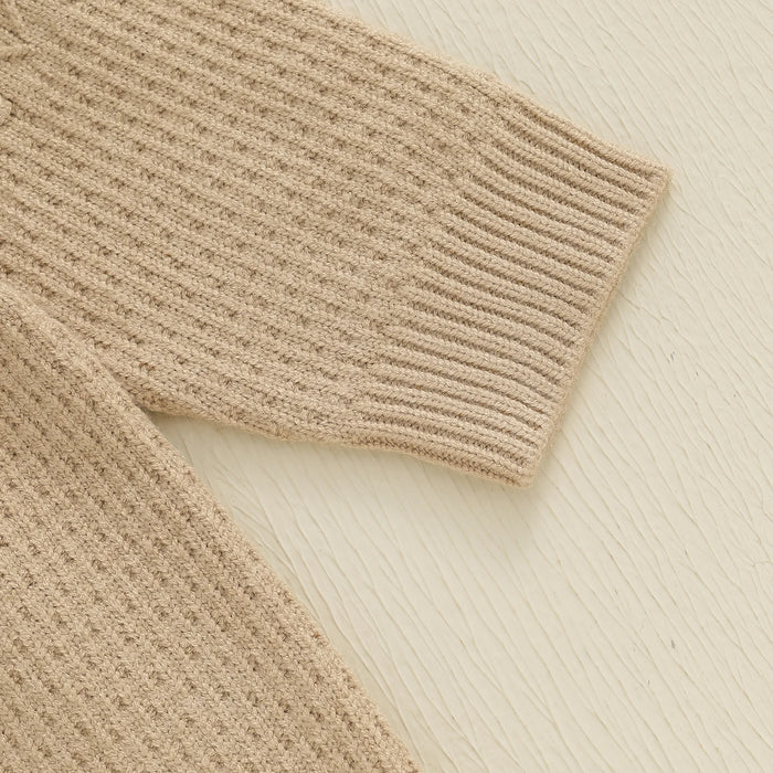 MARCIE Knitted Collar Romper