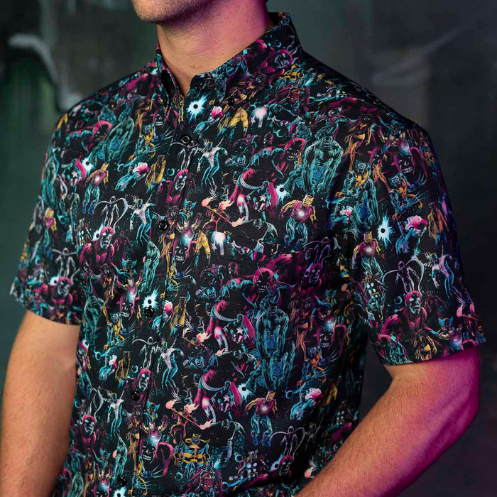 RSVLTS Marvel Short Sleeve Shirt Marvel Zombies "Cosmic Carnivores" – KUNUFLEX Short Sleeve Shirt Marvel Zombies "Cosmic Carnivores" – KUNUFLEX Short Sleeve Shirt