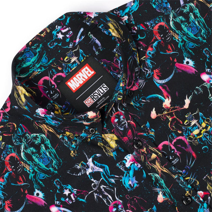RSVLTS Marvel Short Sleeve Shirt Marvel Zombies "Cosmic Carnivores" – KUNUFLEX Short Sleeve Shirt Marvel Zombies "Cosmic Carnivores" – KUNUFLEX Short Sleeve Shirt