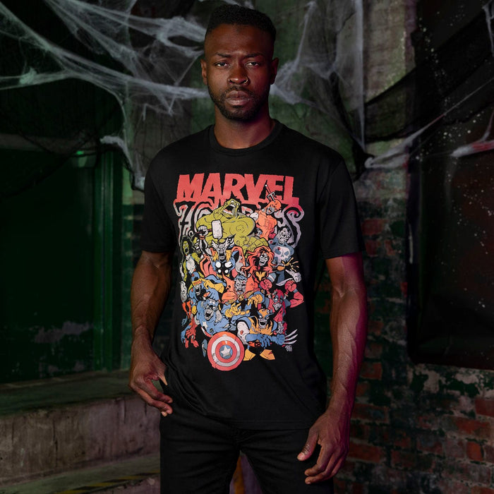 RSVLTS Marvel Crewneck T-shirt Marvel Zombies "Ravenous Rampage" – Crewneck Tee Marvel Zombies "Ravenous Rampage" – Crewneck Tee