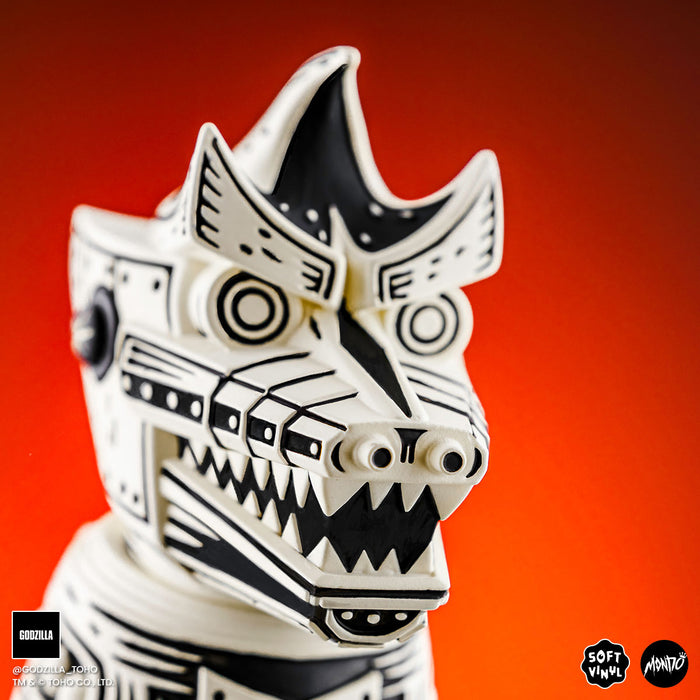 Mechagodzilla (Linocut) - Vinyl Designer Figure by Attack Peter - Linocut Variant Timed Edition